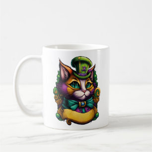 tasse de café de mardi gras