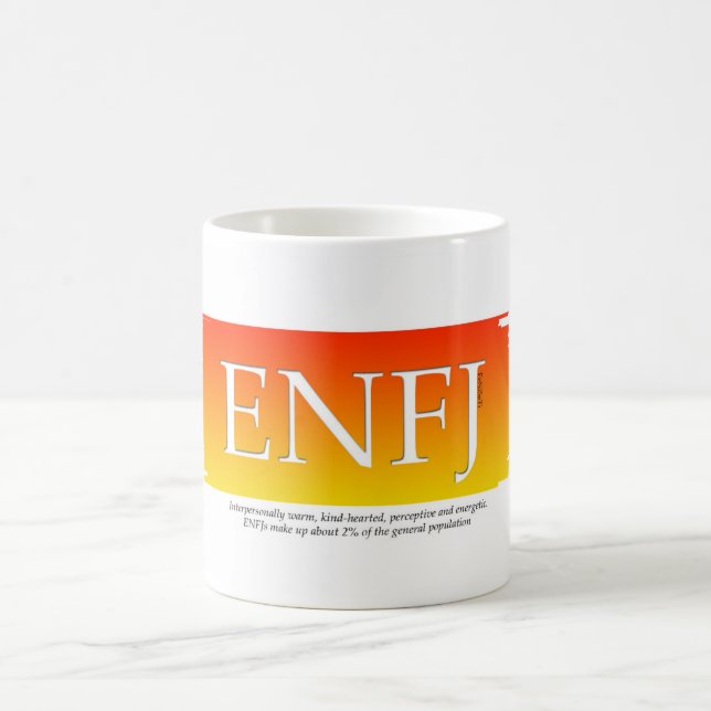Tasse de café de MBTI ENFJ (Centre)