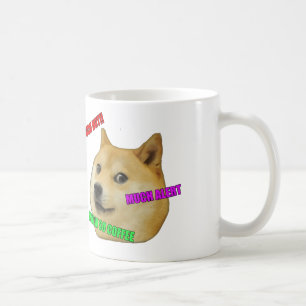 Tasse de café de Meme de doge !