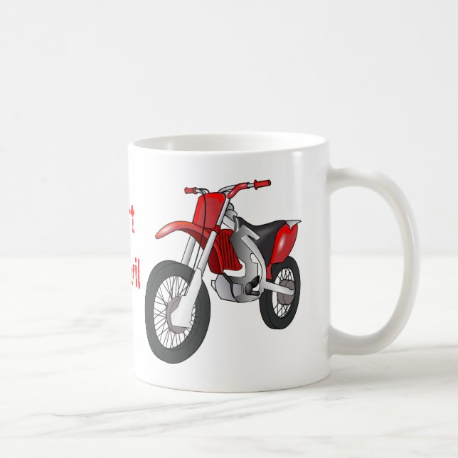 Tasse de café de motocyclette de saleté (Droite)