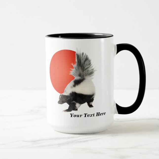 Tasse de café de mouffette - faites une pause ! (Droite)