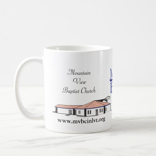 Tasse de café de Mountain View (Gauche)