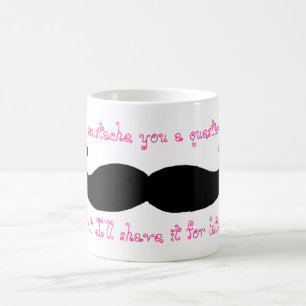 Tasse de café de moustache