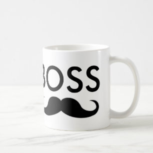 Tasse de café de moustache de PATRON