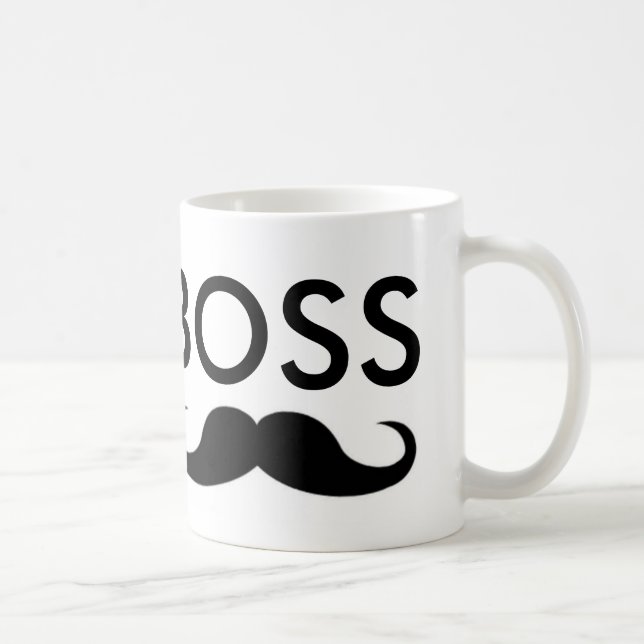 Tasse de café de moustache de PATRON (Droite)
