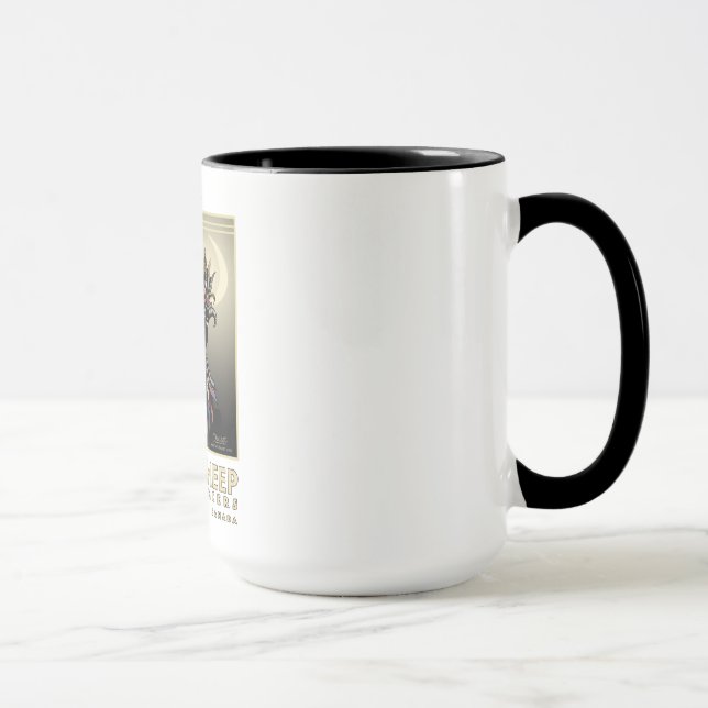 Tasse de café de moutons noirs (Droite)