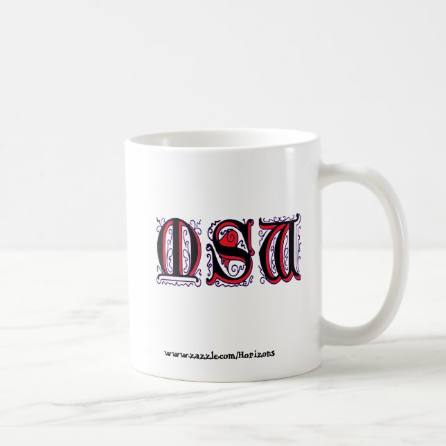 Tasse de café de MSW - customisée (Droite)