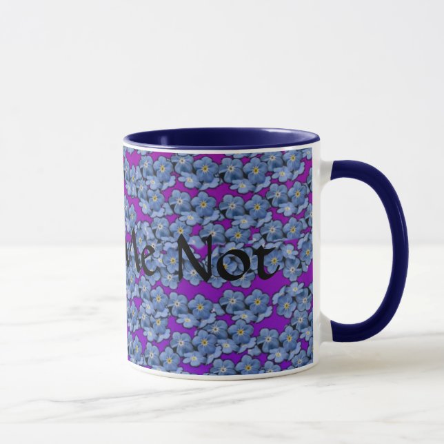 Tasse de café de myosotis (Droite)