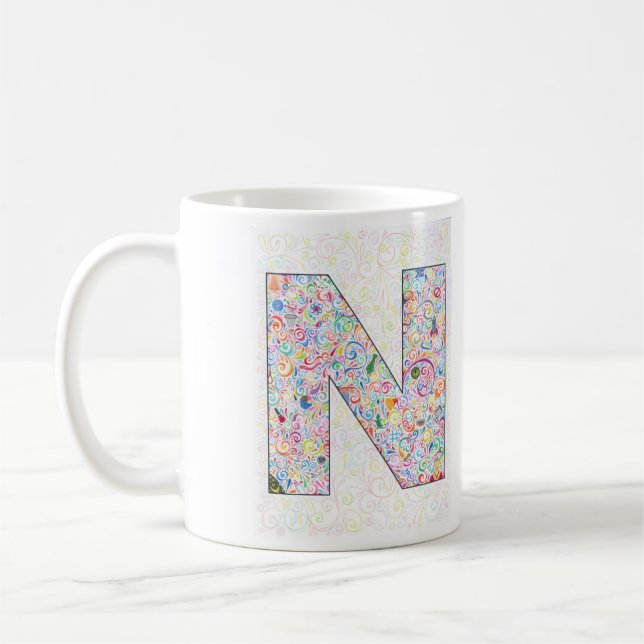 Tasse de café de "N" (Gauche)