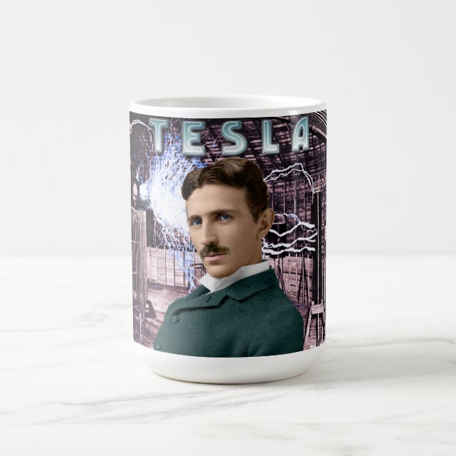 Tasse de café de Nicola Tesla (Centre)
