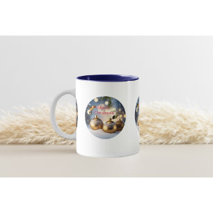 Tasse de café de Noël Colibri