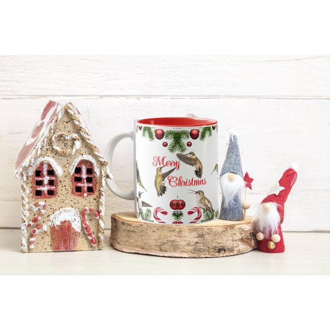 Tasse de café de Noël Colibri (Créateur téléchargé)