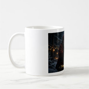 Tasse de café de Noël Père Noël & Renne