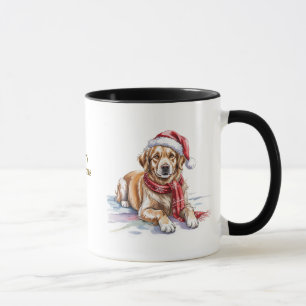 Tasse de café de Noël pour amateurs de chiens
