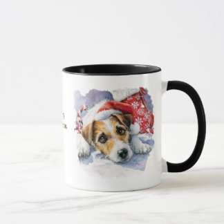 Tasse de café de Noël pour amateurs de chiens