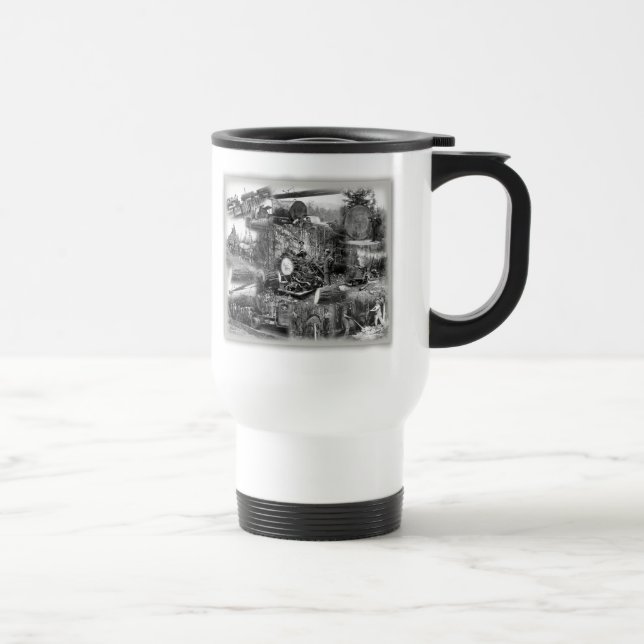Tasse de café de notation de voyage (Droite)