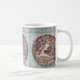 Tasse de café de Nouveau d'art de lierre