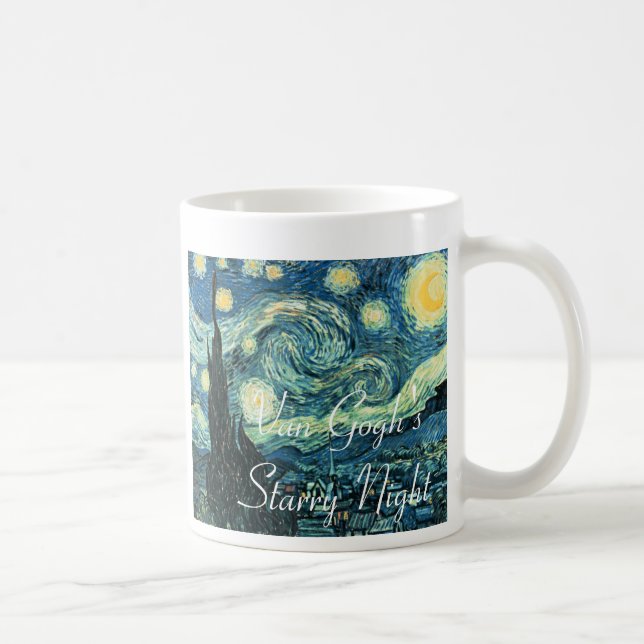 Tasse de café de nuit étoilée (Droite)