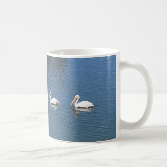 tasse de café de paires de pélican (Droite)