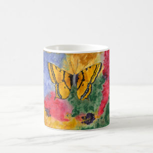 Tasse de café de papillon