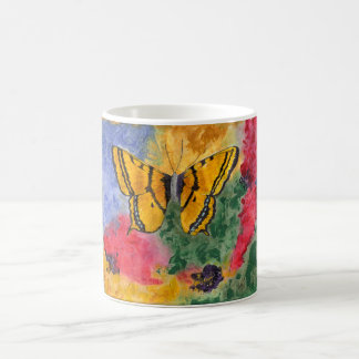 Tasse de café de papillon