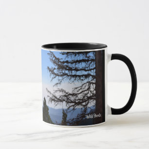 Tasse de café de parc national de montagne