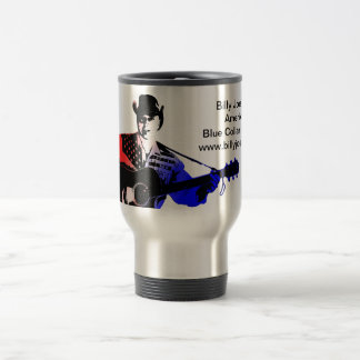 Tasse de café de patriote de collier bleu de lac
