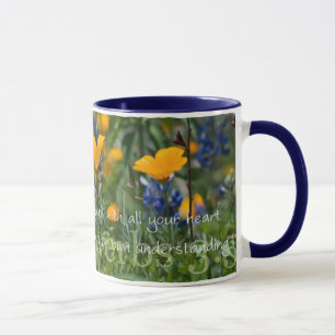 Tasse de café de pavots de Californie de 3:5 de