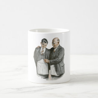 Tasse de café de père et de fils