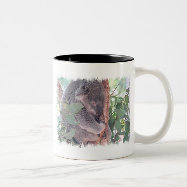 Tasse de café de photo de koala (Droit)