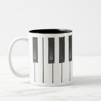 Tasse de café de piano