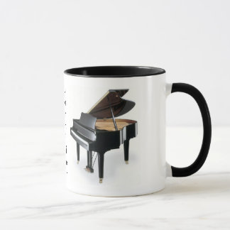 Tasse de café de piano