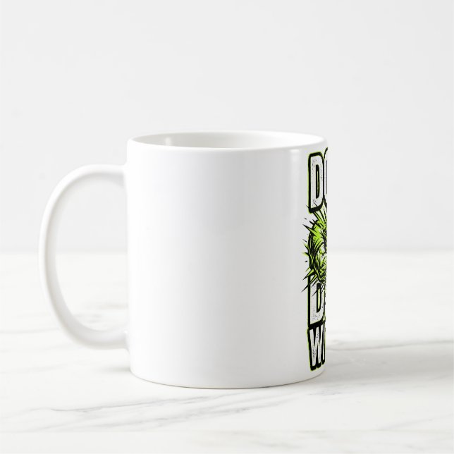 Tasse de café de pickleball drôle Ne me dinke pas (Gauche)