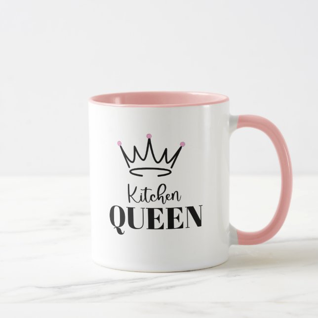 Tasse de café de pickleball Kitchen Queen pour fem (Droite)