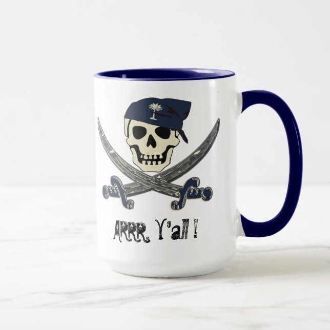 Tasse de café de pirate de la Caroline (Droite)