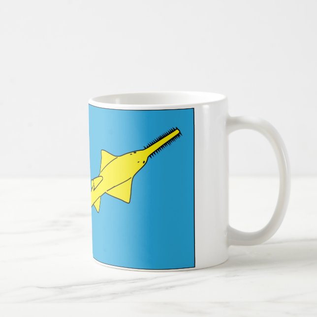 Tasse de café de poissons de monstre (Droite)