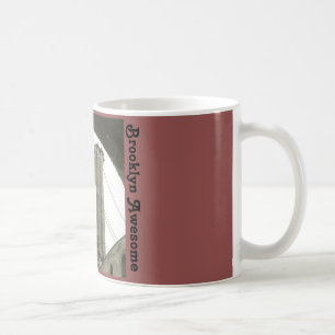 Tasse de café de pont de Brooklyn