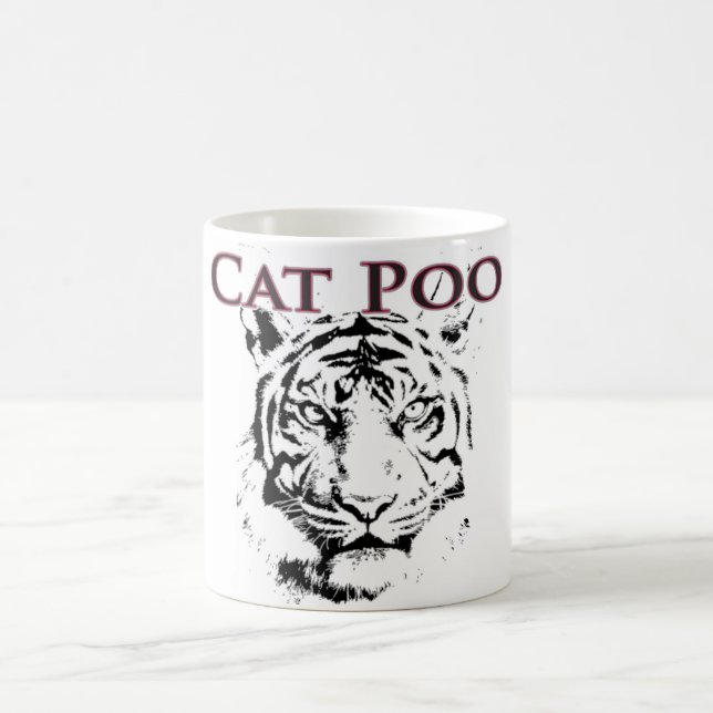 Tasse de café de Poo de chat (Centre)