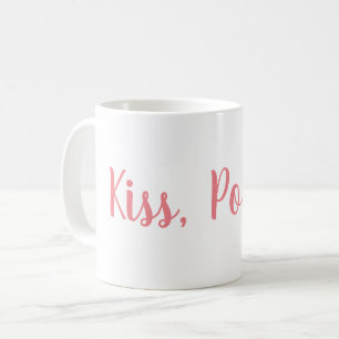 Tasse de café de Pookie de baiser