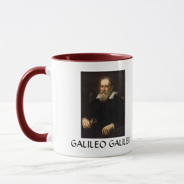 Tasse de café de portrait de Galileo Galilei (Gauche)