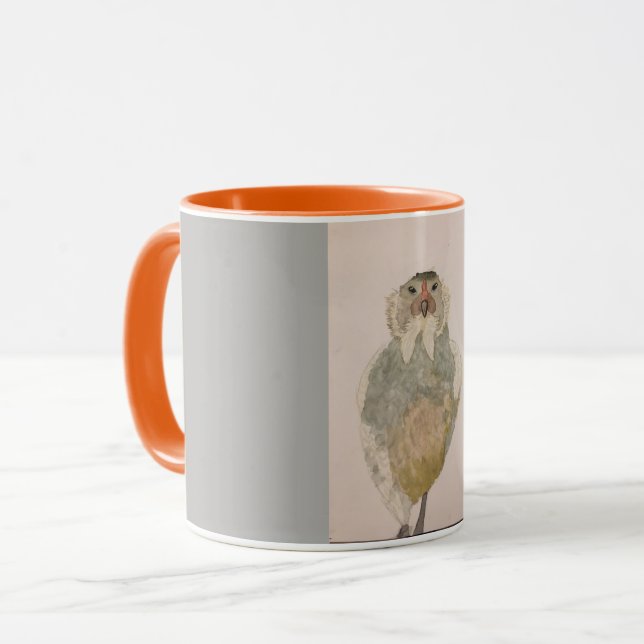 tasse de café de poulet d'aquarelle "d'egger de (Devant gauche)