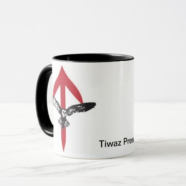 Tasse de café de presse de Tiwaz (Devant gauche)