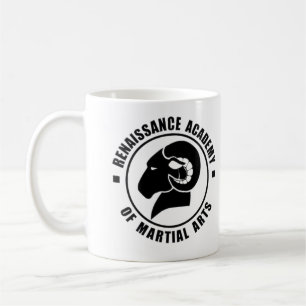 Tasse de café de RAM, logo noir