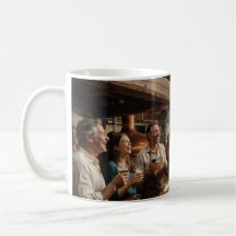 Tasse de café de rassemblement de la brasserie Cop