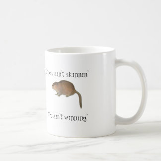 Tasse de café de rat musqué