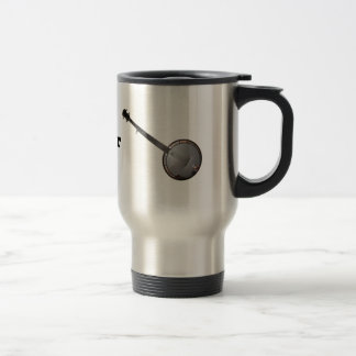 Tasse de café de récolteuse de banjo et de