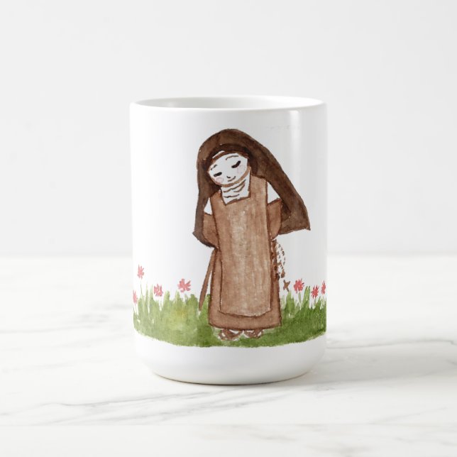 Tasse de café de réflexion de matin (Centre)