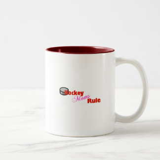 Tasse de café de règle de mamans d'hockey