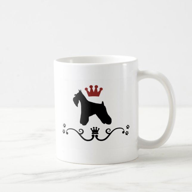 Tasse de café de règle de Schnauzers (Droite)