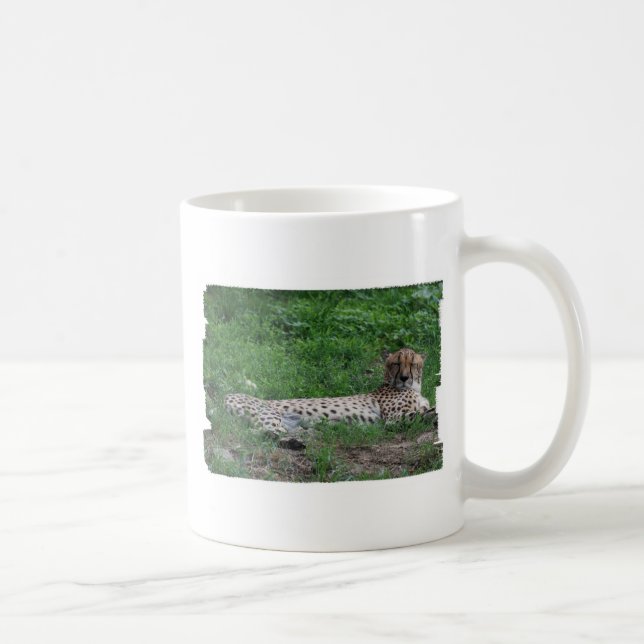 Tasse de café de repos de guépard (Droite)